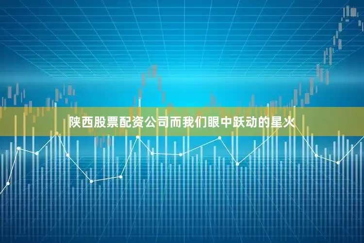 陕西股票配资公司而我们眼中跃动的星火
